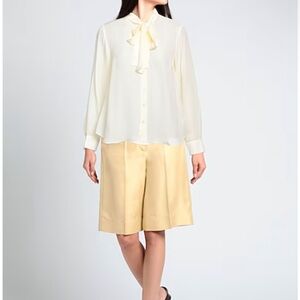 MICHAEL MICHAEL KORS SHIRTS & BLOUSES WITH BOW